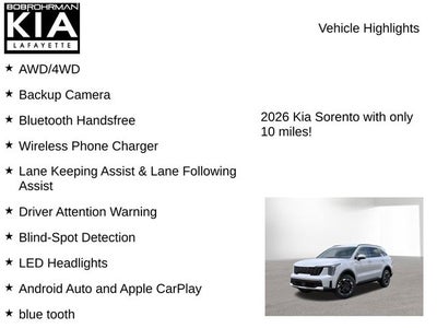 2026 Kia Sorento S