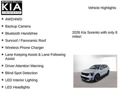2026 Kia Sorento S
