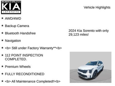 2024 Kia Sorento S