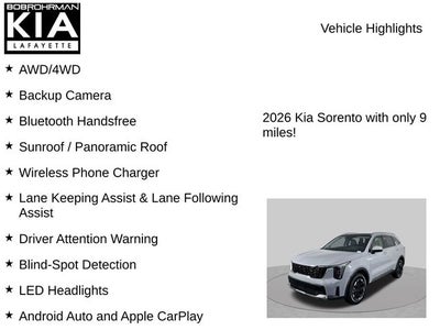 2026 Kia Sorento S
