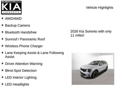 2026 Kia Sorento S