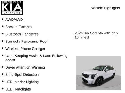 2026 Kia Sorento S