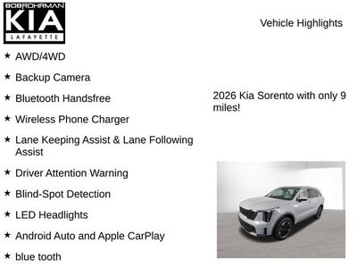 2026 Kia Sorento S