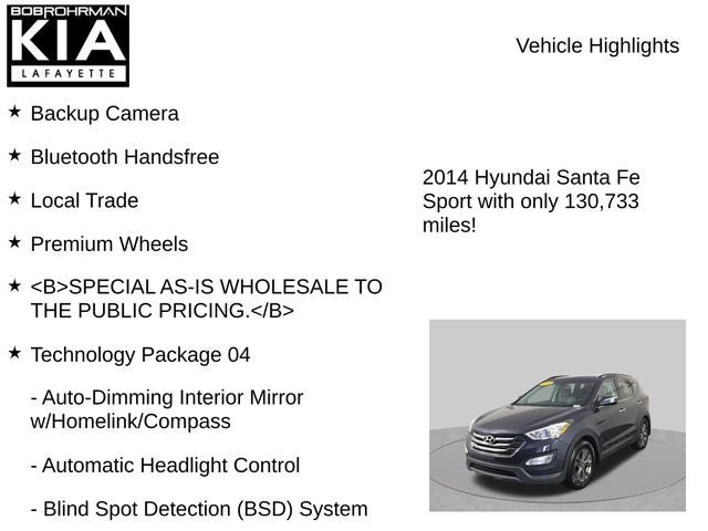 2014 Hyundai Santa Fe Sport Base