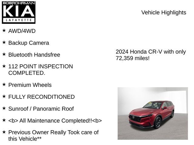2024 Honda CR-V EX-L