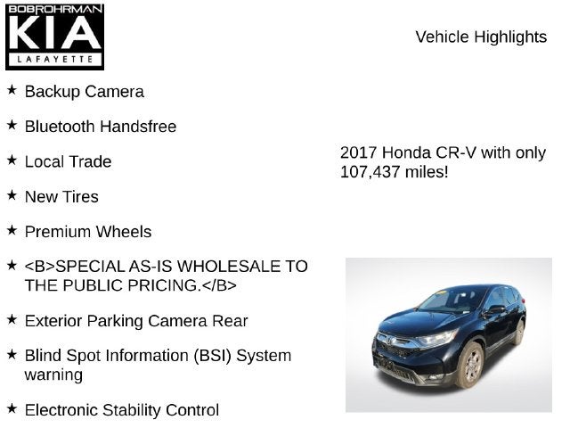 2017 Honda CR-V EX