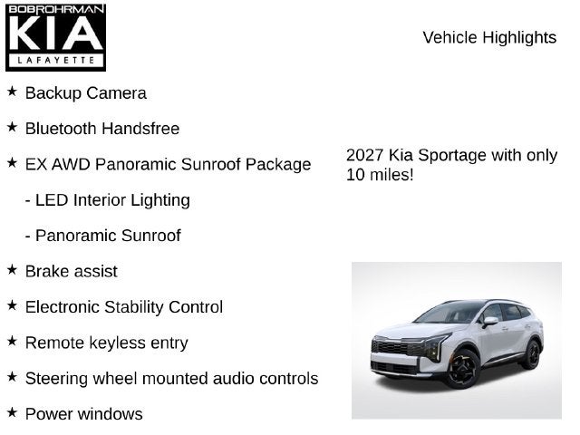 2027 Kia Sportage Hybrid EX