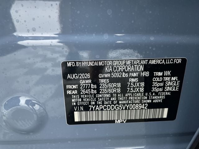 2027 Kia Sportage Hybrid EX