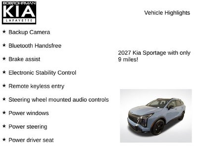 2027 Kia Sportage Hybrid X-Line