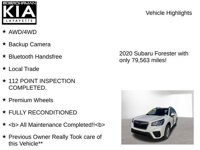 2020 Subaru Forester Premium
