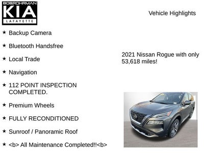 2021 Nissan Rogue Platinum