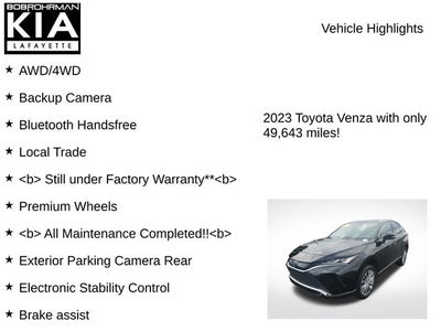 2023 Toyota Venza XLE