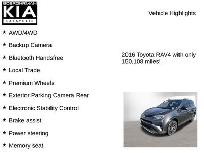 2016 Toyota RAV4 SE