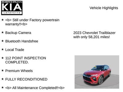 2023 Chevrolet TrailBlazer RS
