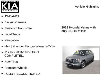 2022 Hyundai Venue Limited