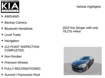 2023 Kia Stinger GT-Line