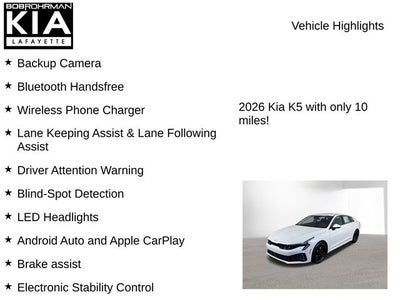 2026 Kia K5 LXS