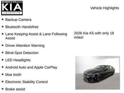 2026 Kia K5 LXS