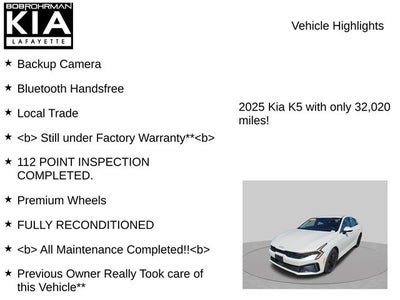 2025 Kia K5 LXS