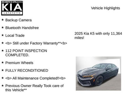 2025 Kia K5 LXS
