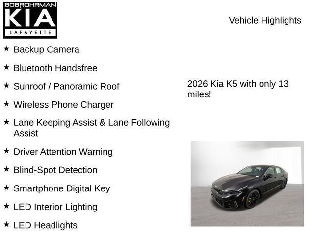 2026 Kia K5 GT