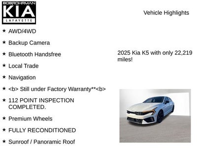 2025 Kia K5 GT-Line