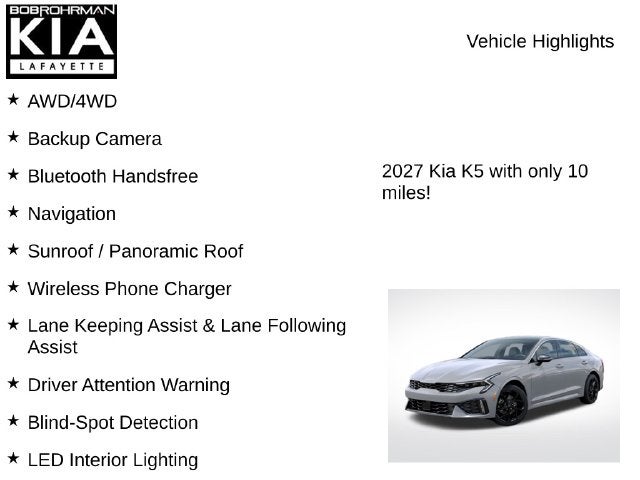 2027 Kia K5 GT-Line