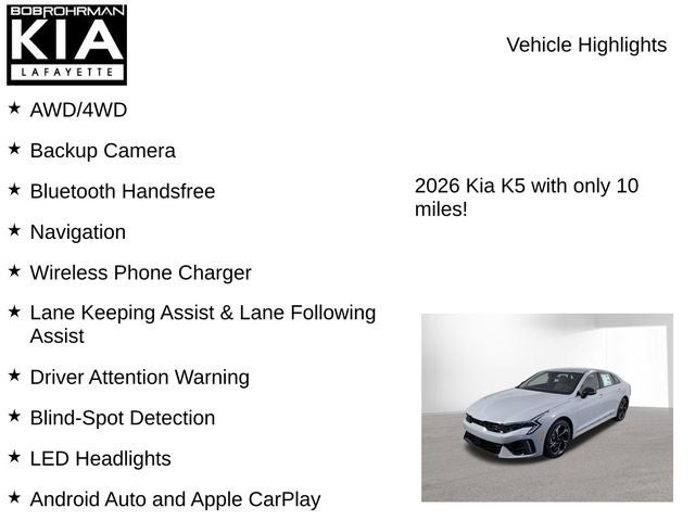 2026 Kia K5 GT-Line