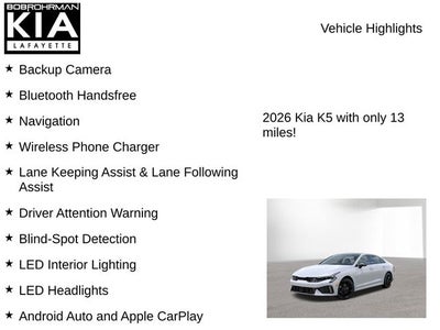 2026 Kia K5 GT-Line
