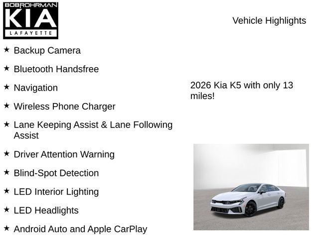 2026 Kia K5 GT-Line
