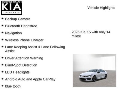 2026 Kia K5 GT-Line