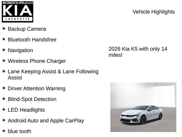 2026 Kia K5 GT-Line