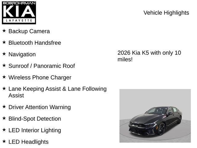2026 Kia K5 GT-Line