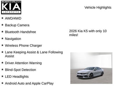 2026 Kia K5 GT-Line
