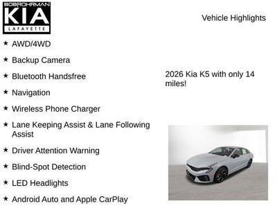 2026 Kia K5 GT-Line