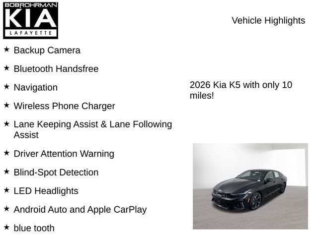 2026 Kia K5 GT-Line