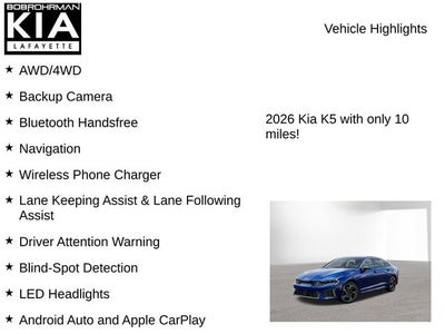 2026 Kia K5 GT-Line