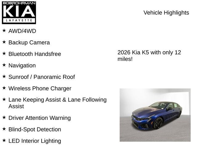 2026 Kia K5 GT-Line