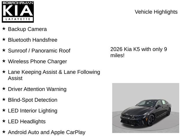2026 Kia K5 GT-Line