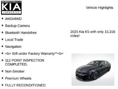 2025 Kia K5 GT-Line