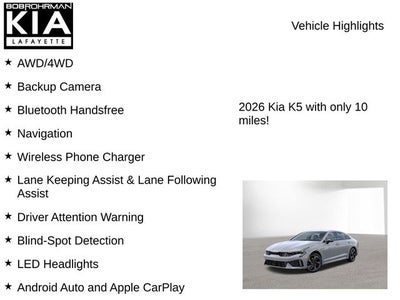 2026 Kia K5 GT-Line