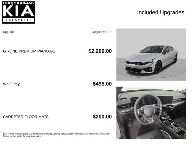2026 Kia K5 GT-Line