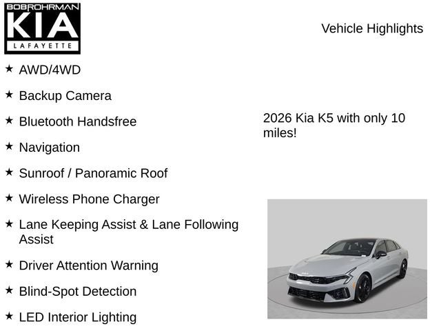 2026 Kia K5 GT-Line