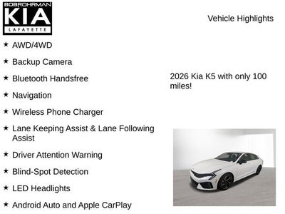2026 Kia K5 GT-Line