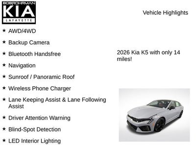 2026 Kia K5 GT-Line