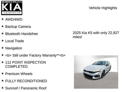 2025 Kia K5 GT-Line