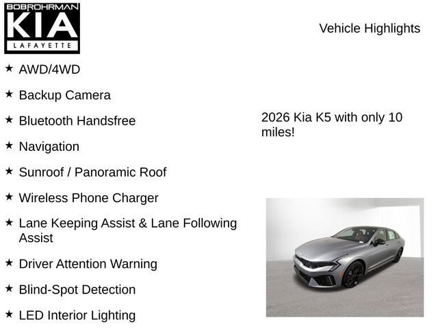 2026 Kia K5 GT-Line