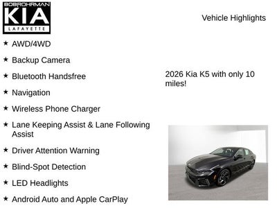 2026 Kia K5 GT-Line