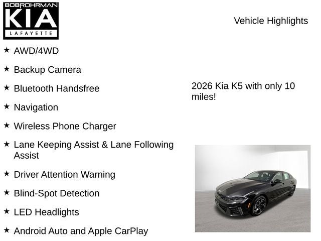 2026 Kia K5 GT-Line