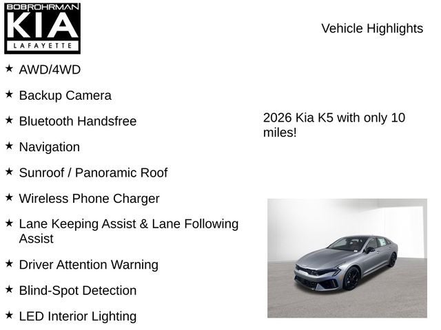 2026 Kia K5 GT-Line